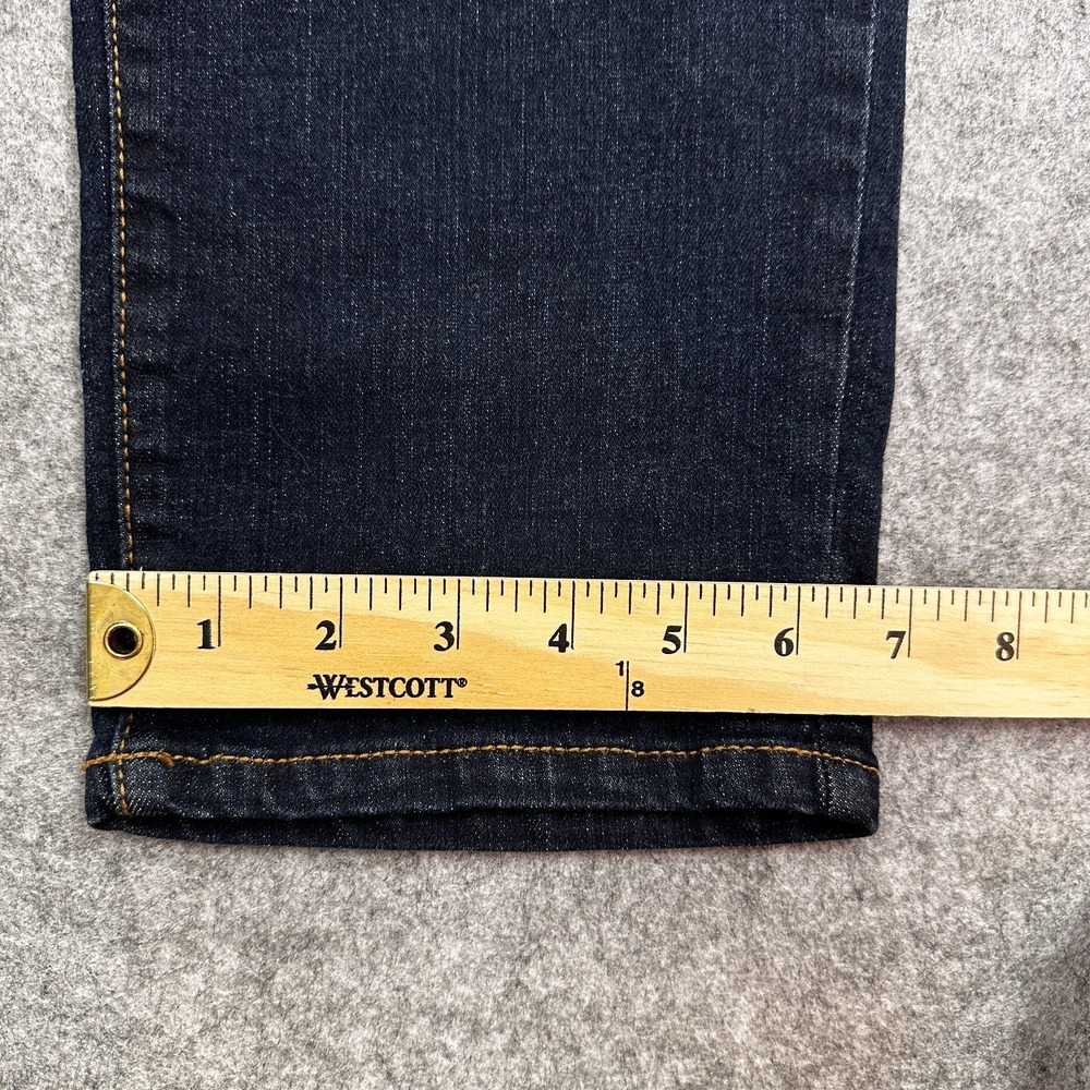Old Navy Womens Original Straight Stretch Denim Jeans High Rise Blue Sz 16 Used - Picture 7 of 11